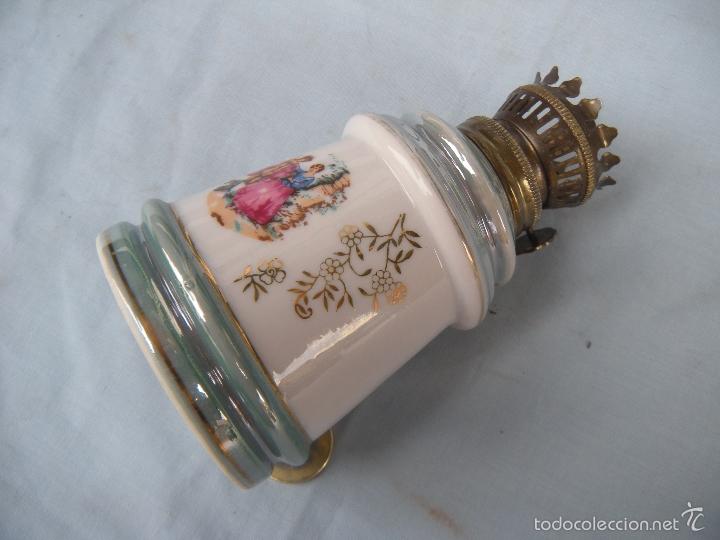 Antig&uuml;edades: QUINQ&Eacute; DE PORCELANA. - Foto 4