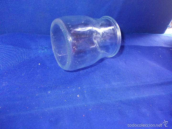 Antig&uuml;edades: vaso de cristal de yogurt - Foto 2