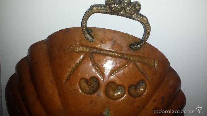 Antig&uuml;edades: BANDEJA COBRE CON FIRMA - Foto 9