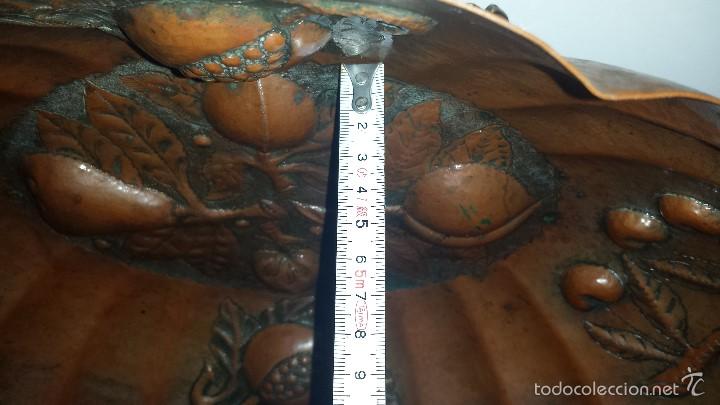 Antig&uuml;edades: BANDEJA COBRE CON FIRMA - Foto 17