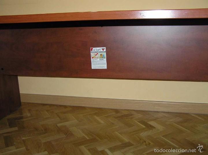 Antig&uuml;edades: MESA DE DESPACHO DE MADERA - Foto 13
