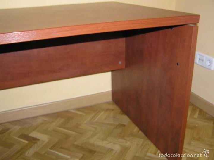 Antig&uuml;edades: MESA DE DESPACHO DE MADERA - Foto 19