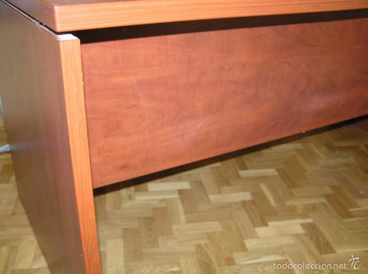 Antig&uuml;edades: MESA DE DESPACHO DE MADERA - Foto 20