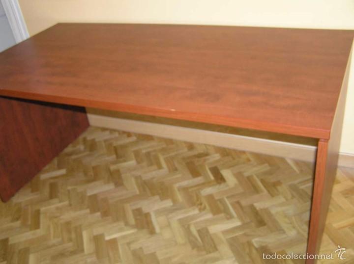 Antig&uuml;edades: MESA DE DESPACHO DE MADERA - Foto 27