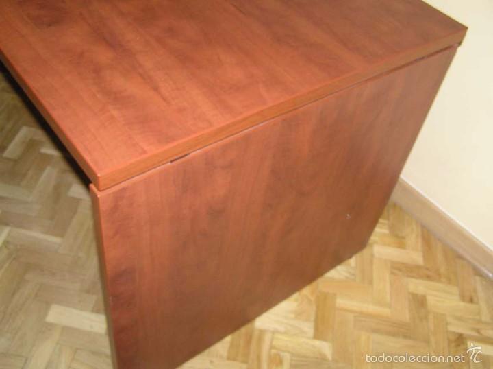 Antig&uuml;edades: MESA DE DESPACHO DE MADERA - Foto 32