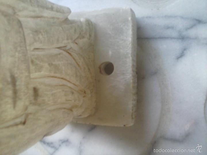 Antig&uuml;edades: FIGURA ORIENTAL DE ALABASTRO. - Foto 4