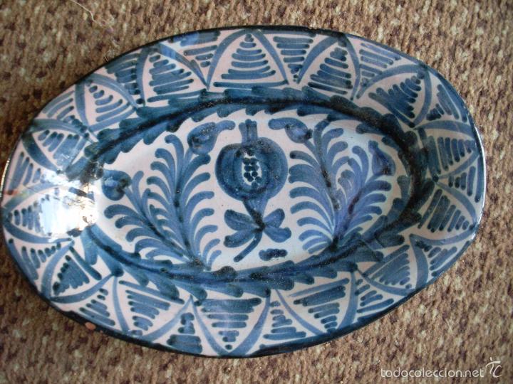 Antig&uuml;edades: BANDEJA CERAMICA - Foto 2