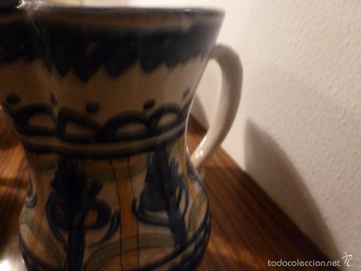 Antig&uuml;edades: juego de ocho jarras de manises - Foto 5
