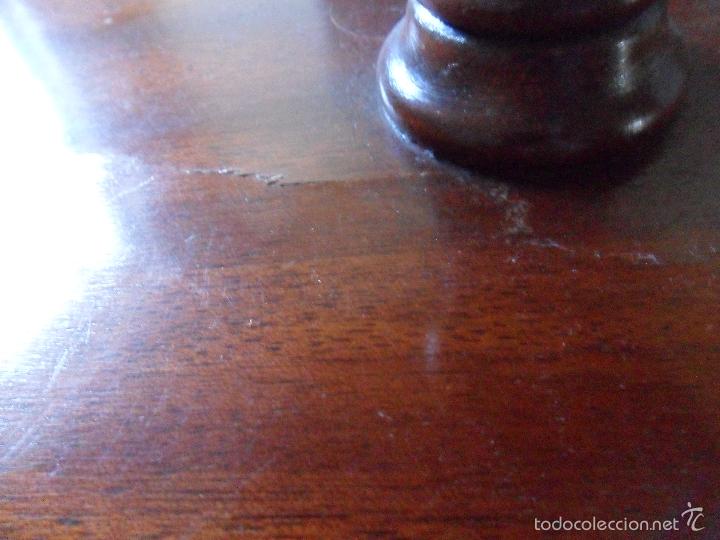 Antig&uuml;edades: MESA REDONDA CON DOS BASES - Foto 5
