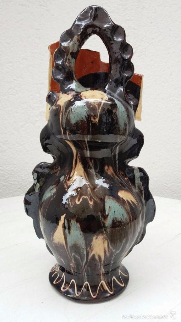 Antig&uuml;edades: CANTIR - BOTIJO DE 35 CMS. ALTO DE CUENCA - Foto 2