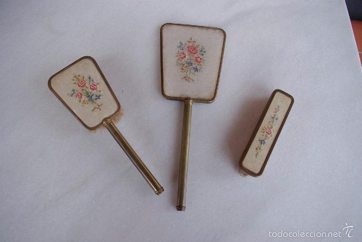 Antig&uuml;edades: Juego antiguo de tocador ingl&eacute;s - Foto 1