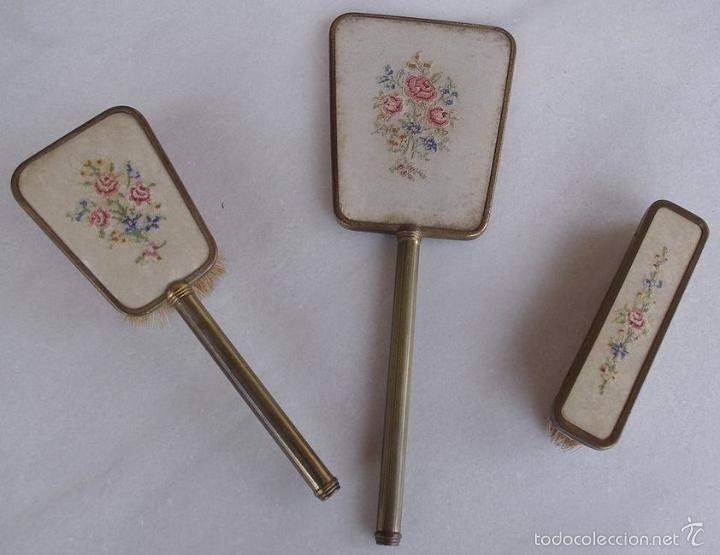 Antig&uuml;edades: Juego antiguo de tocador ingl&eacute;s - Foto 4