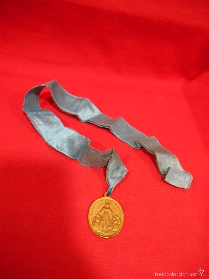 Antig&uuml;edades: MEDALLA RELIGIOSA HIJAS DE LA INMACULADA CONCEPCION - Foto 3