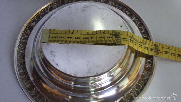 Antig&uuml;edades: ANTIGUO PLATO BA&Ntilde;O PLATA - Foto 8