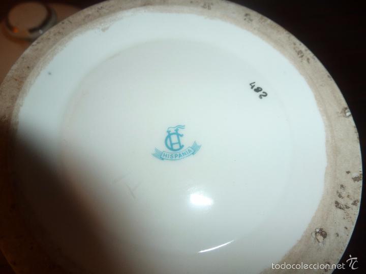 Antig&uuml;edades: bote albarelo de porcelana - Foto 2