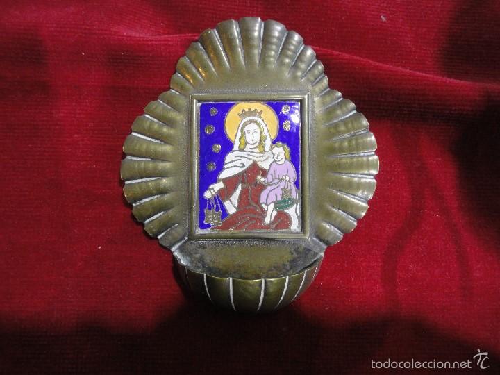 Antig&uuml;edades: PILETA DE PLATA Y ESMALTE - Foto 1