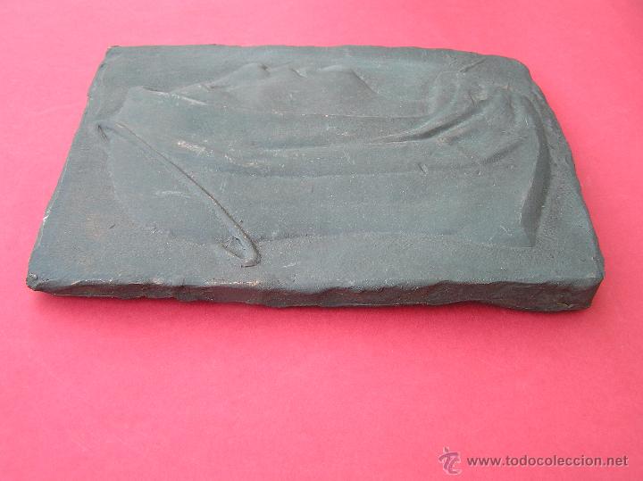 Antig&uuml;edades: VIRGEN . PLACA DE TERRACOTA. - Foto 7
