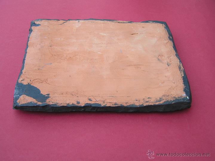 Antig&uuml;edades: VIRGEN . PLACA DE TERRACOTA. - Foto 8