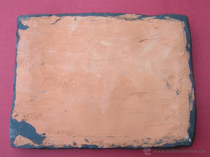 Antig&uuml;edades: VIRGEN . PLACA DE TERRACOTA. - Foto 9