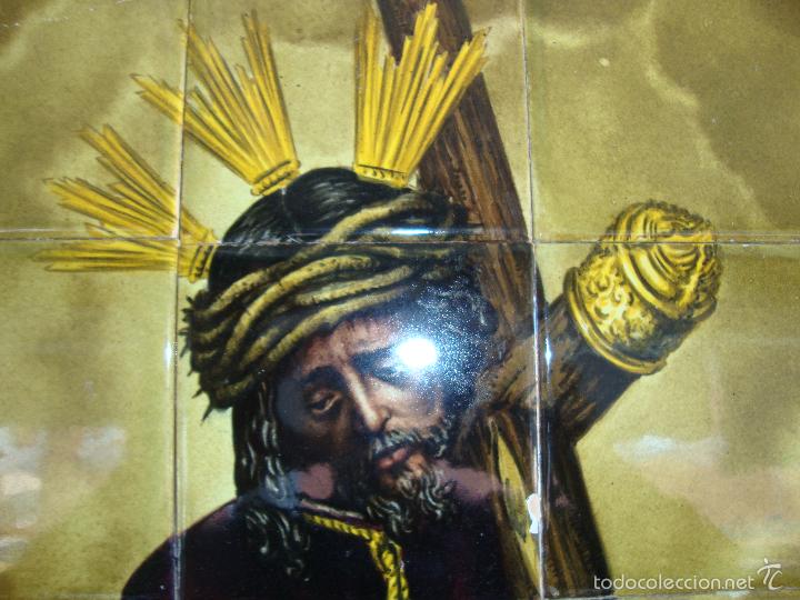 Antig&uuml;edades: Retablo ceramico azulejos (Gran poder) - Foto 2