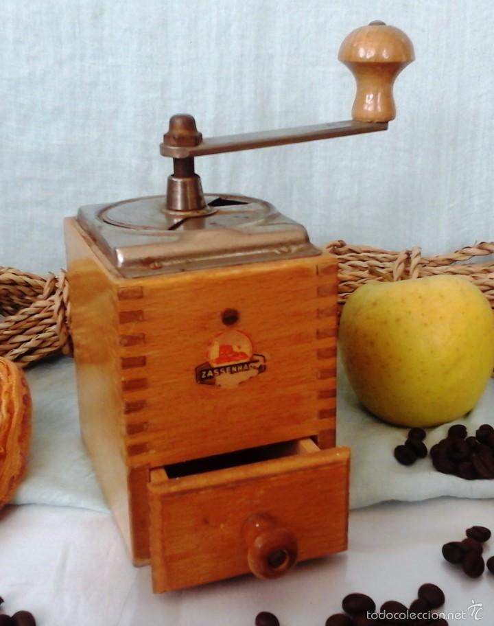 Antiquit&eacute;s: VIEJO MOLINILLO DE CAF&Eacute; MARCA ZASSENHAUS. ORIGEN ALEM&Aacute;N: