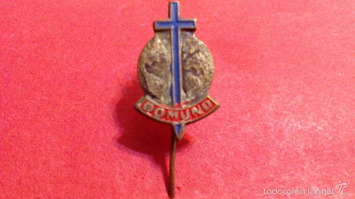 Antig&uuml;edades: INSIGNIA DE ALFILER DOMUND - Foto 1