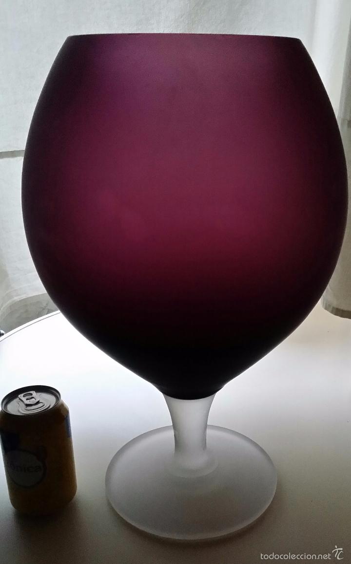Antig&uuml;edades: JARR&Oacute;N DE CRISTAL MALVA AMATISTA - Foto 6