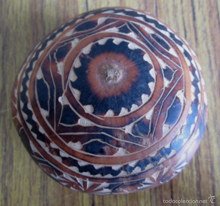 Antig&uuml;edades: CALABAZA tallada - Foto 2