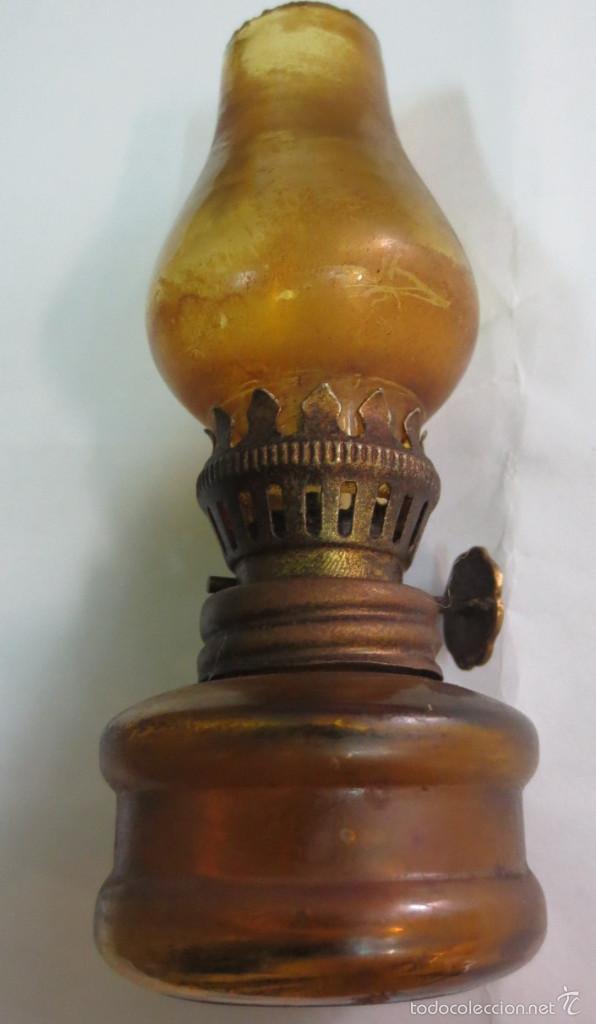 Antig&uuml;edades: PRECIOSA QUINQU&Eacute; EN CRISTAL - Foto 1