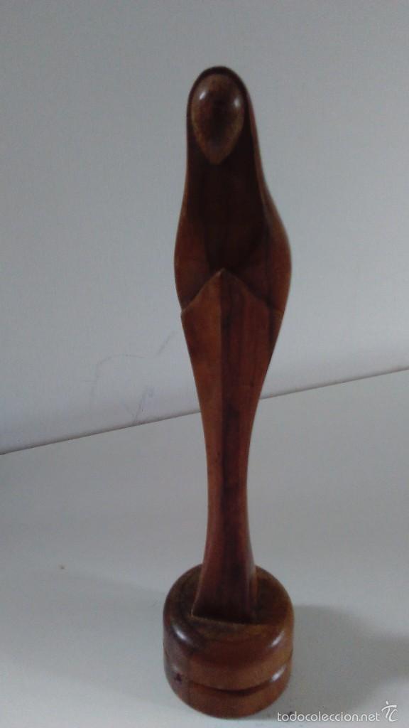 Antig&uuml;edades: Virgen de madera - Foto 2