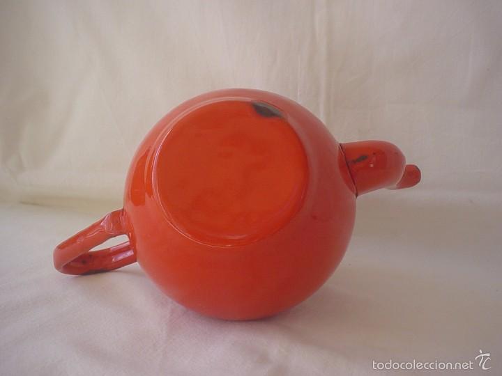 Antig&uuml;edades: TETERA ESMALTADA PORCELANA - CAFETERA - Foto 5