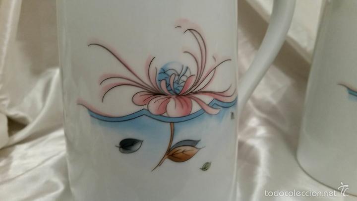 Antig&uuml;edades: Lote de 3 jarras de Limoges decoradas. - Foto 2