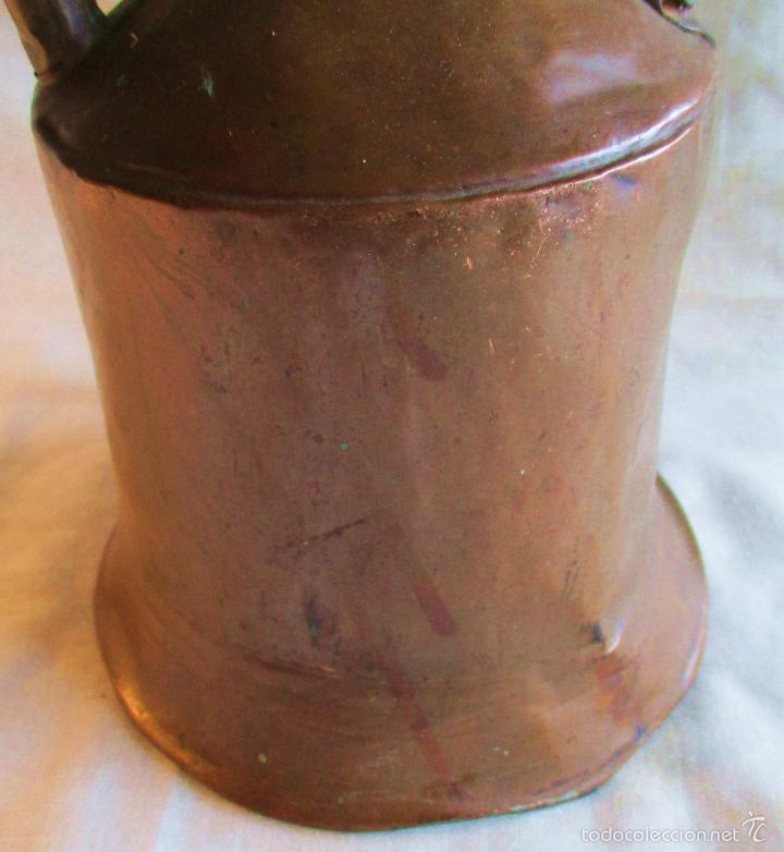 Antig&uuml;edades: ACEITERA DE COBRE,.ANTIGUA - Foto 8
