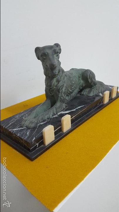 Antig&uuml;edades: Escultura art deco. - Foto 2