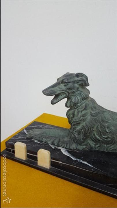 Antig&uuml;edades: Escultura art deco. - Foto 4