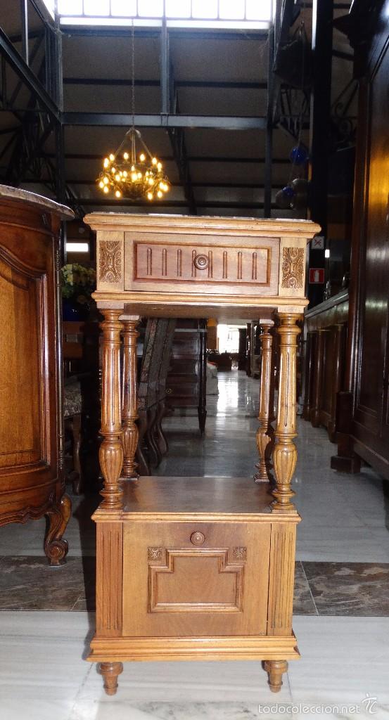 Antig&uuml;edades: MESITA DE NOCHE, LUIS XVI, REF. 5875 - Foto 1