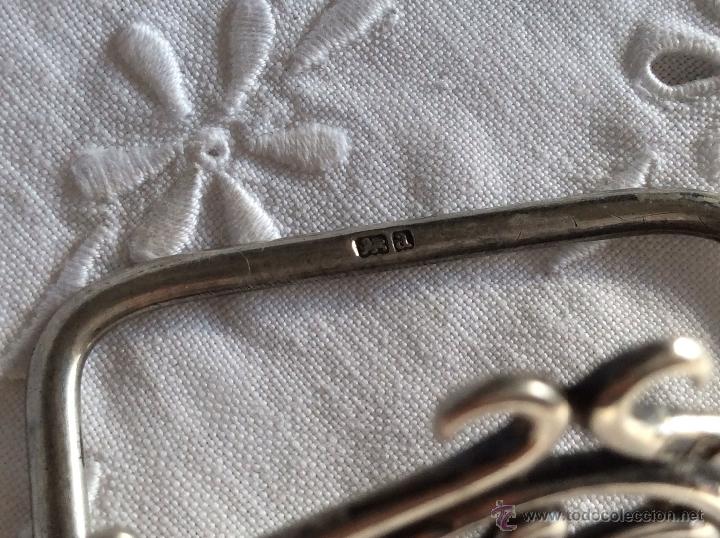 Antig&uuml;edades: BONITO TARJETERO INGLES EN PLATA DE LEY - Foto 3