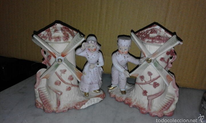 Antig&uuml;edades: Pareja biscuit xx perfestos - Foto 1