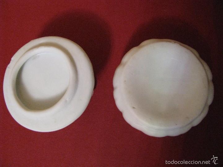 Antig&uuml;edades: JOYERO DE PORCELANA (ROSA) - Foto 2