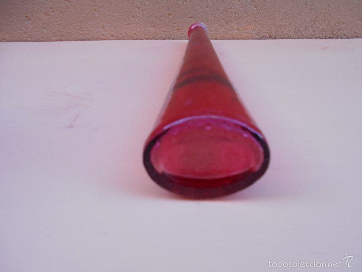 Antig&uuml;edades: ANTIGUO FLORERO DE CRISTAL - Foto 2