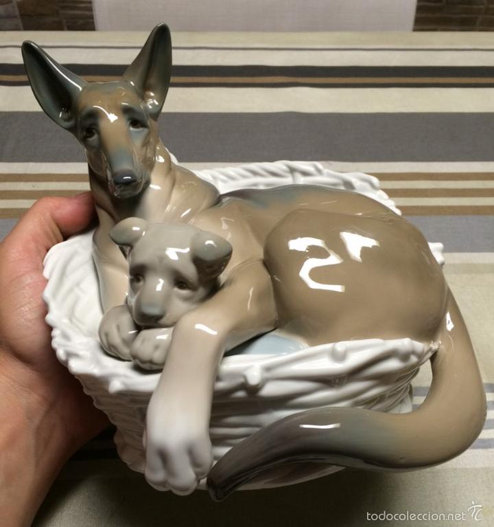 Antig&uuml;edades: LLADRO - LINDA CON SU CACHORRO / REF. 4731 - Foto 2
