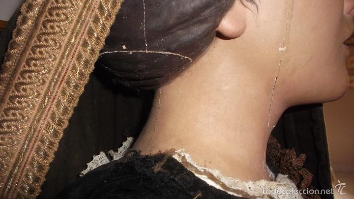 Antig&uuml;edades: Virgen Dolorosa s. XIX - Foto 13