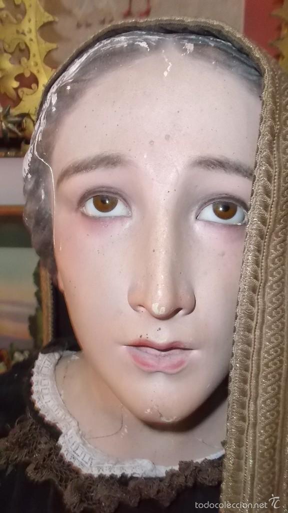 Antig&uuml;edades: Virgen Dolorosa s. XIX - Foto 14