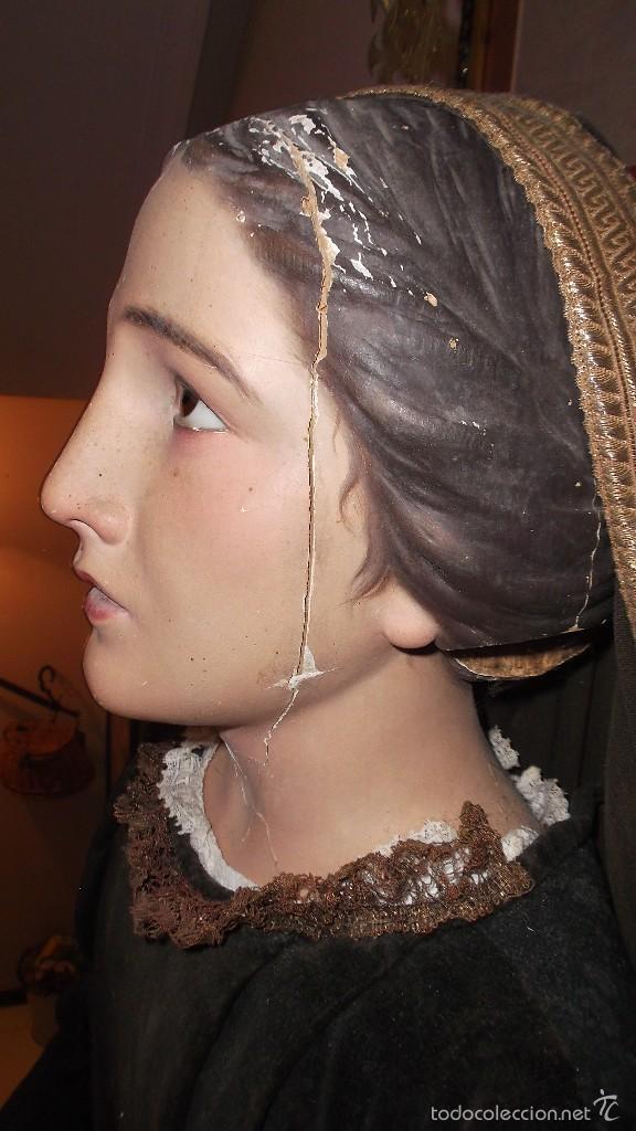 Antig&uuml;edades: Virgen Dolorosa s. XIX - Foto 15
