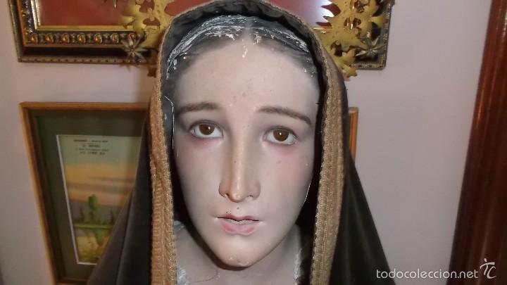 Antig&uuml;edades: Virgen Dolorosa s. XIX - Foto 22