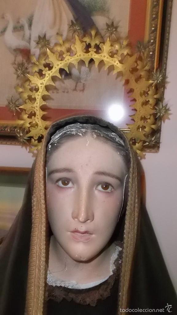 Antig&uuml;edades: Virgen Dolorosa s. XIX - Foto 23