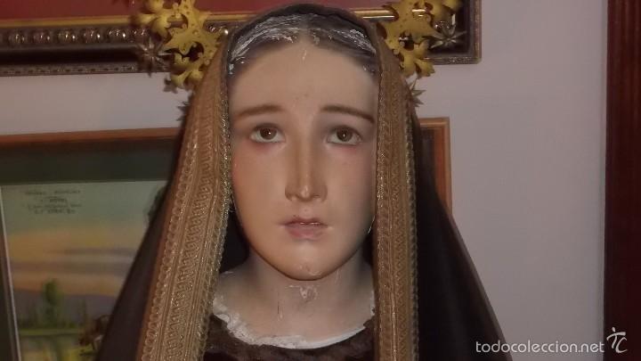 Antig&uuml;edades: Virgen Dolorosa s. XIX - Foto 28
