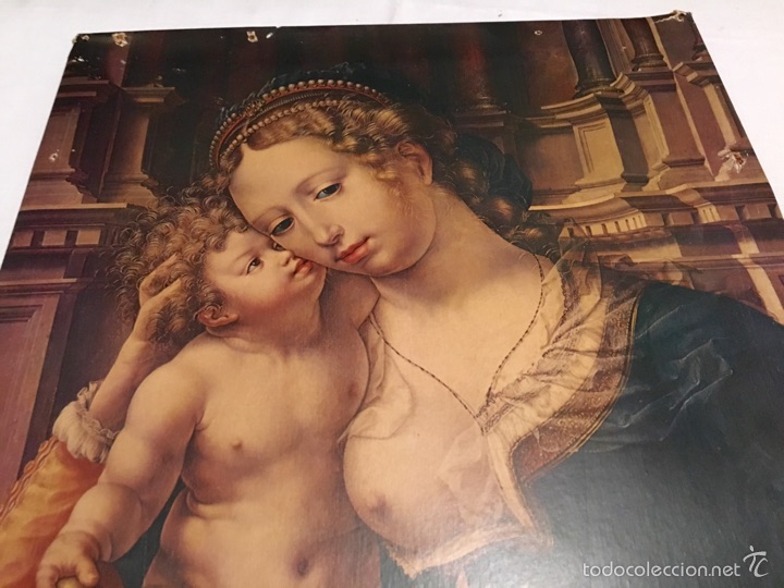 Antig&uuml;edades: ANTIGUA LAMINA RELIGIOSA - Foto 2