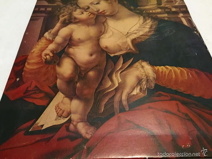Antig&uuml;edades: ANTIGUA LAMINA RELIGIOSA - Foto 5