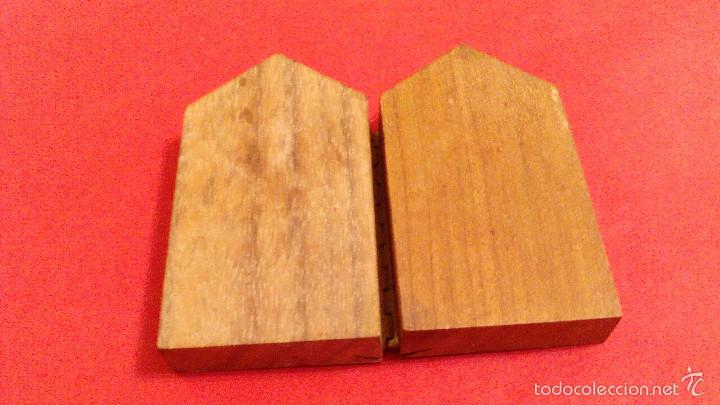 Antig&uuml;edades: PEQUE&Ntilde;A CAPILLA DE MADERA - Foto 3